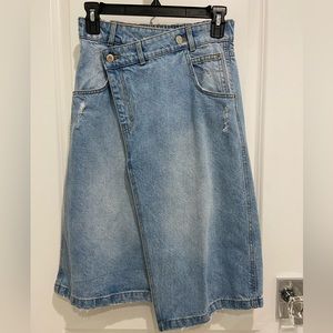 Zara Kids denim skirt